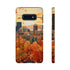 An Urban Autumn Overlook - Impact Resistant Phone Case Samsung Galaxy S10E Matte